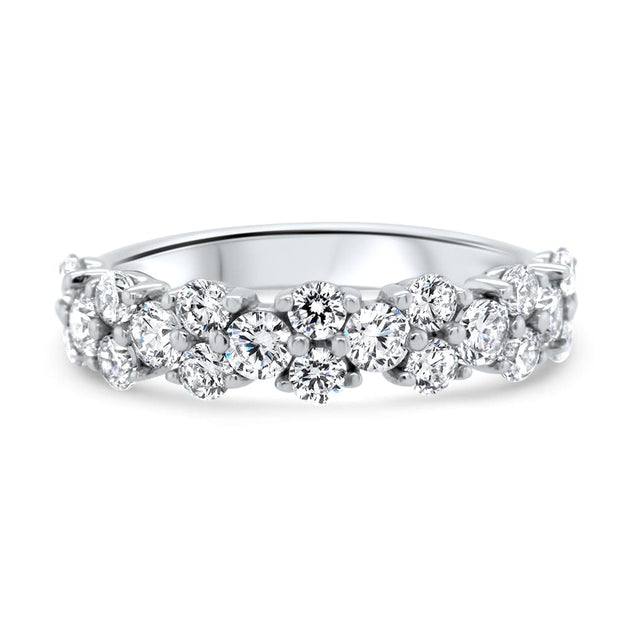 Lily Brilliant Cut Diamond Fancy Eternity Ring
