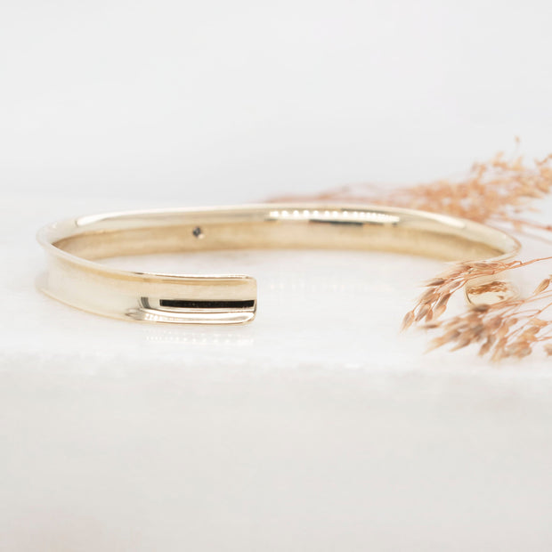 Noah James Jewellers Manchester Bespoke Gallery BESPOKE 9CT YELLOW GOLD TORQUE DIAMOND BANGLE Lab Grown Diamond Moissanite