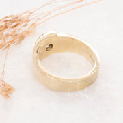 Noah James Jewellers Manchester Bespoke Gallery BESPOKE BEZEL SET ENGAGEMENT RING Lab Grown Diamond Moissanite