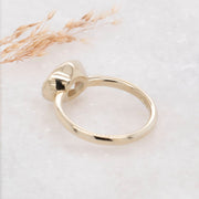 Noah James Jewellers Manchester Bespoke Gallery BESPOKE EAST-WEST OVAL ENGAGEMENT RING Lab Grown Diamond Moissanite