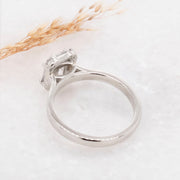 Noah James Jewellers Manchester Bespoke Gallery BESPOKE MIXED DIAMOND ENGAGEMENT RING Lab Grown Diamond Moissanite