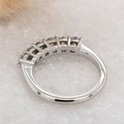 Noah James Jewellers Manchester Bespoke Gallery BESPOKE PLATINUM GRAIN SET DIAMOND RING Lab Grown Diamond Moissanite