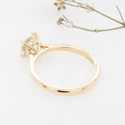 Noah James Jewellers Manchester Bespoke Gallery BESPOKE ROUND BRILLAINT CUT ENGAGEMENT RING Lab Grown Diamond Moissanite