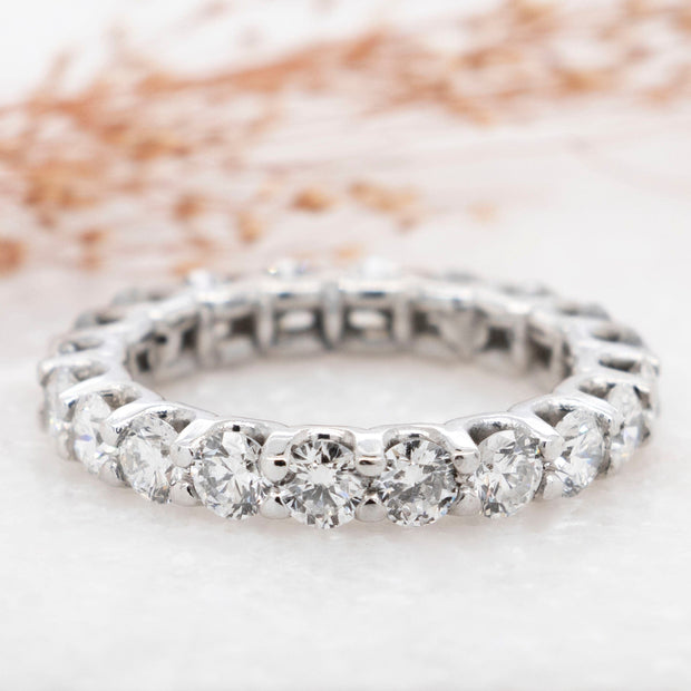 Noah James Jewellers Manchester Bespoke Gallery BESPOKE GRAIN SET ROUND BRIILIANT CUT PLATINUM RING Lab Grown Diamond Moissanite