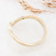 Noah James Jewellers Manchester Bespoke Gallery BESPOKE STARBURST WISHBONE WEDDING BAND Lab Grown Diamond Moissanite