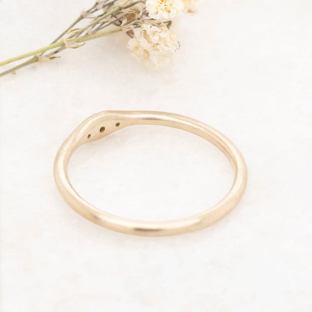 Noah James Jewellers Manchester Bespoke Gallery BESPOKE THREE STONE GREEN TOURMALINE RING Lab Grown Diamond Moissanite