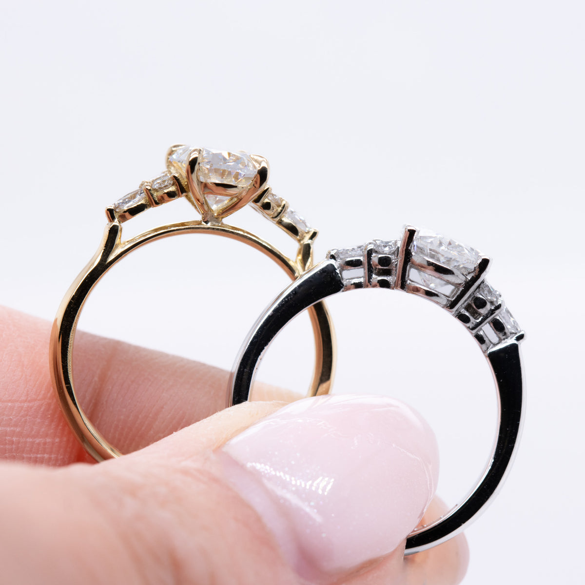 Bespoke wed-fit engagement ring