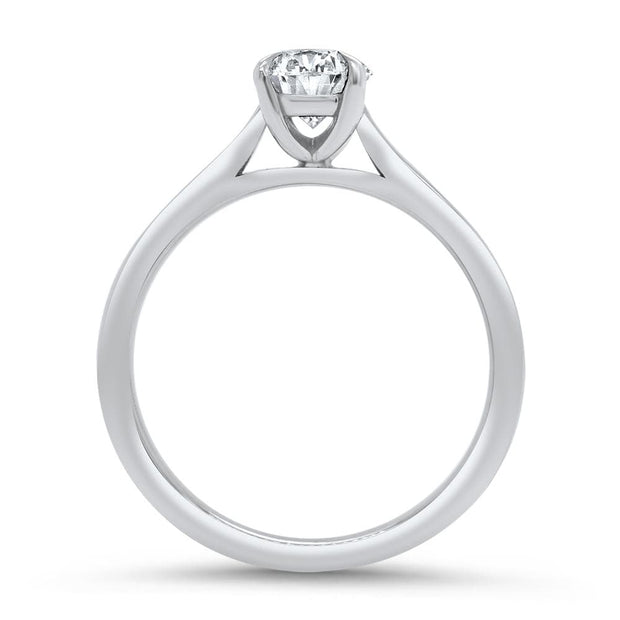 Noah James Jewellers Manchester In Stock Engagement Ring Celeste Pear Shape Lab Grown Diamond Solitaire Engagement Ring 1.00ct Platinum Lab Grown Diamond Moissanite
