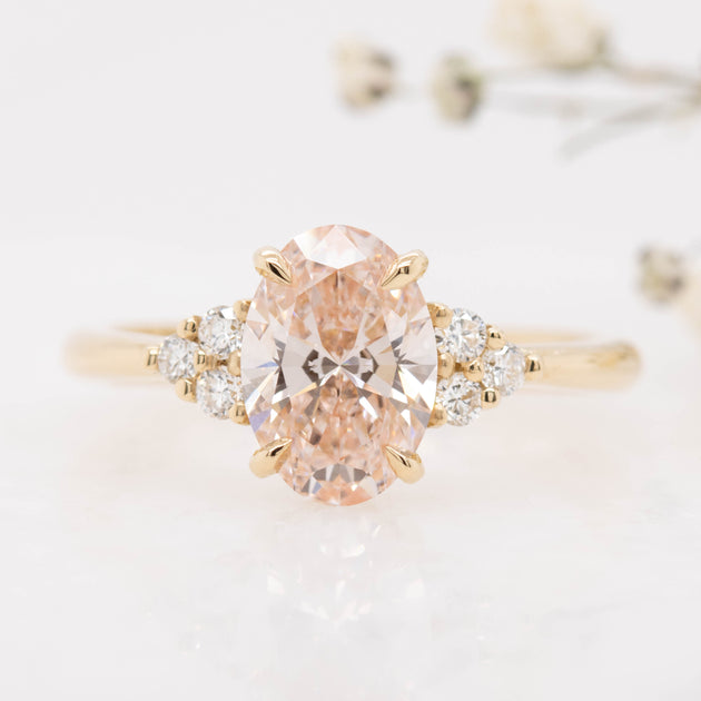 READY TO SHIP COLOURED LAB GROWN DIAMOND RINGS