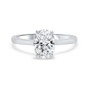 Noah James Jewellers Manchester In Stock Engagement Ring Celeste Oval Cut Lab Grown Diamond Solitaire Engagement Ring 1.00ct Lab Grown Diamond Moissanite