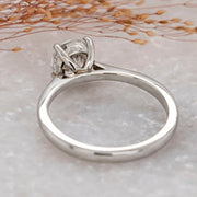 Noah James Jewellers Manchester In Stock Engagement Ring Celeste Round Brilliant Cut Lab Grown Diamond Solitaire Engagement Ring 1.00ct Platinum Lab Grown Diamond Moissanite