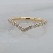 Noah James Jewellers Manchester Wedding Ring Celia Wishbone Micro Set Ring Lab Grown Diamond Moissanite