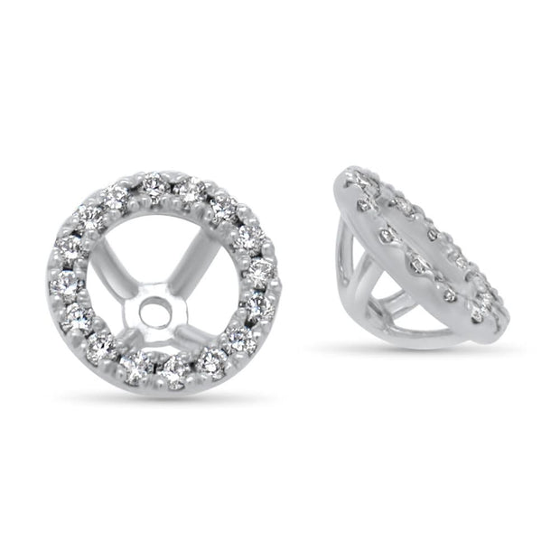 Adele Halo Earring Jackets | Noah James Jewellery.