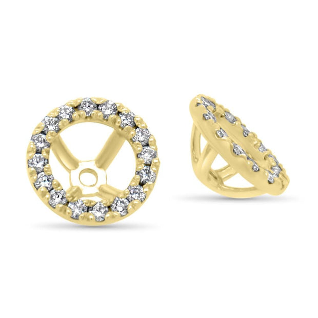 Adele Halo Earring Jackets | Noah James Jewellery.