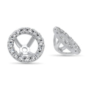 Adele Halo Earring Jackets | Noah James Jewellery.