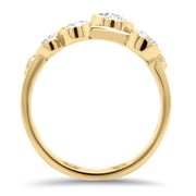 Amelia Yellow Gold Diamond Scatter Ring | Noah James Jewellery.