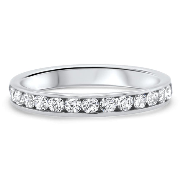 Aria Mini Channel Set Eternity Ring | Noah James Jewellery.
