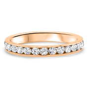 Aria Mini Channel Set Eternity Ring | Noah James Jewellery.