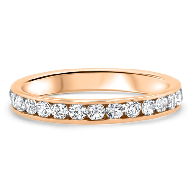Aria Mini Channel Set Eternity Ring | Noah James Jewellery.