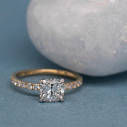 BESPOKE CUSHION CUT ENGAGEMENT RING | Noah James Jewellery.