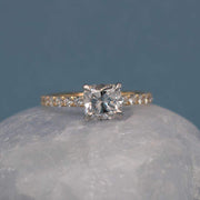 BESPOKE CUSHION CUT ENGAGEMENT RING | Noah James Jewellery.