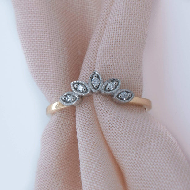 BESPOKE DIAMOND SET NESTING RING | Noah James Jewellery.