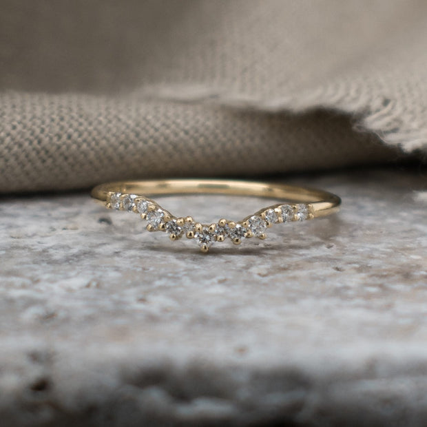 Noah James Jewellers Manchester Bespoke Gallery BESPOKE FLORAL ENGAGEMENT AND WEDDING RING SET Lab Grown Diamond Moissanite