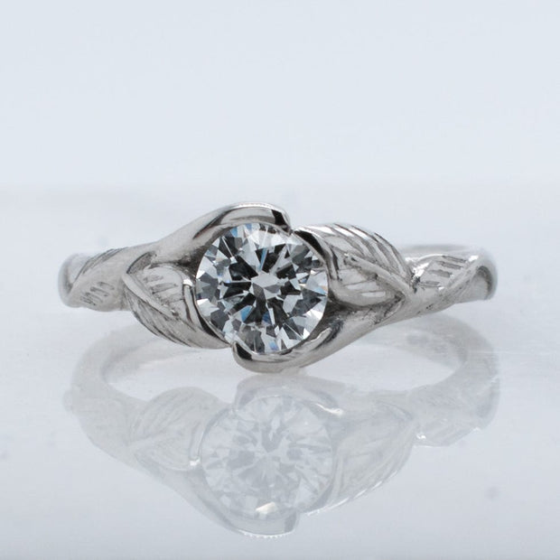 BESPOKE FLORAL ENGAGEMENT RING | Noah James Jewellery.