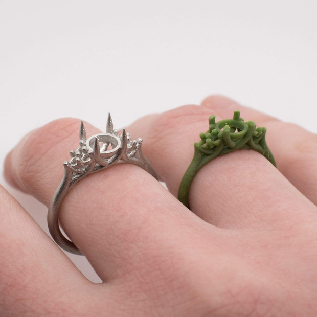 BESPOKE ROUND 3 STONE ENGAGEMENT RING | Noah James Jewellery.