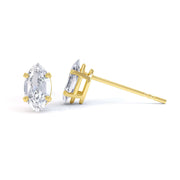 Celeste Marquise Cut Claw Set Earrings | Noah James Jewellery.