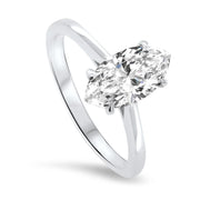 Celeste Marquise Cut Solitaire Engagement Ring Platinum | Noah James Jewellery.