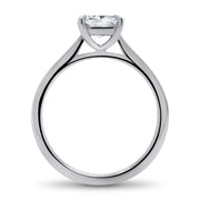 Celeste Princess Cut Solitaire Engagement Ring Platinum | Noah James Jewellery.