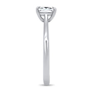 Celeste Princess Cut Solitaire Engagement Ring Platinum | Noah James Jewellery.