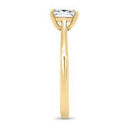 Celeste Princess Cut Solitaire Engagement Ring Yellow Gold | Noah James Jewellery.