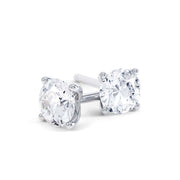 Celeste Round Claw Set Earrings | Noah James Jewellery.