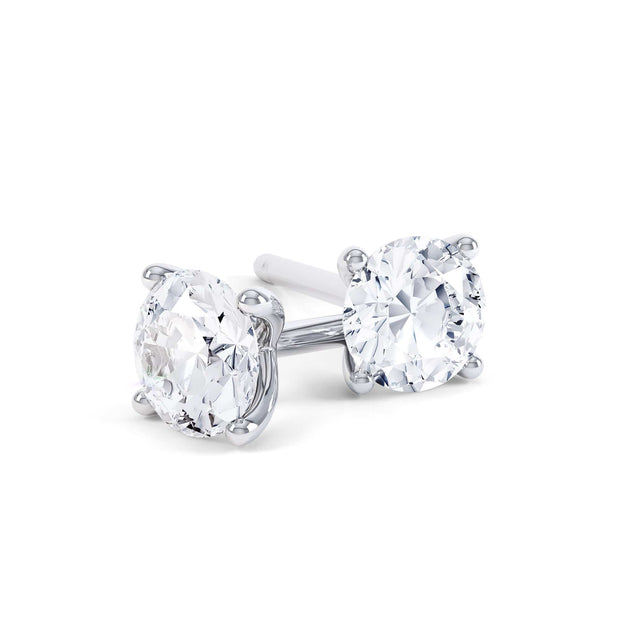 Celeste Round Claw Set Earrings | Noah James Jewellery.