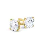 Celeste Round Claw Set Earrings | Noah James Jewellery.