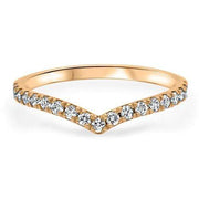 Celia Wishbone Micro Set Ring | Noah James Jewellery.