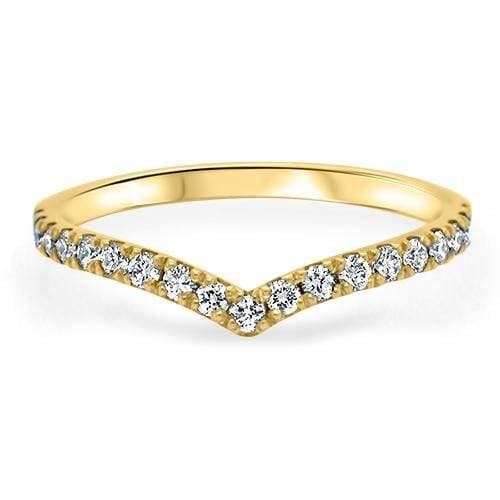 Celia Wishbone Micro Set Ring | Noah James Jewellery.