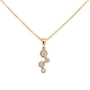 Diamond Scatter Pendant | Noah James Jewellery.