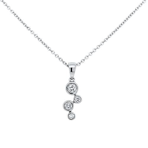 Diamond Scatter Pendant | Noah James Jewellery.