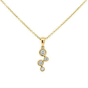 Diamond Scatter Pendant | Noah James Jewellery.