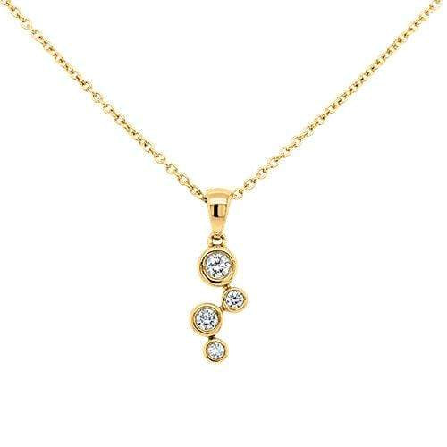 Diamond Scatter Pendant | Noah James Jewellery.