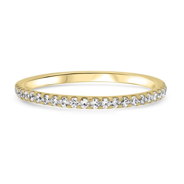 Esme Mini Microset Eternity Ring | Noah James Jewellery.