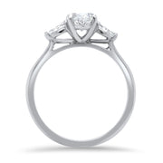Noah James Jewellers Manchester Wholesale Engagement Ring TEST - Flora Marquise Cut and Pear Shape Engagement Ring Lab Grown Diamond Moissanite