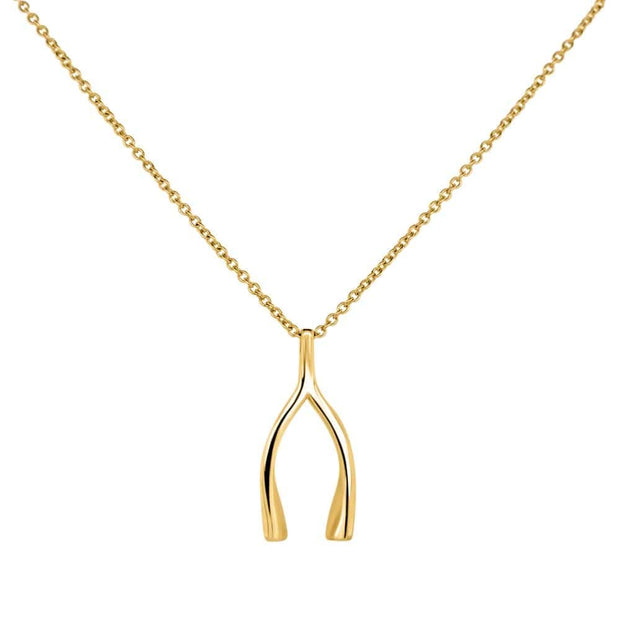Ida Wishbone Pendant | Noah James Jewellery.