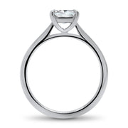 Celeste Princess Cut Solitaire Engagement Ring Platinum | Noah James Jewellery.