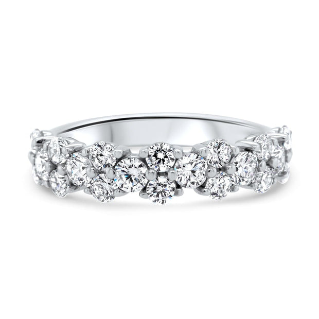 Lily Brilliant Cut Diamond Fancy Eternity Ring | Noah James Jewellery.