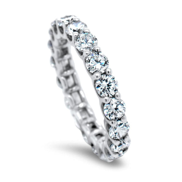 Selene Claw Set Eternity Ring | Noah James Jewellery.