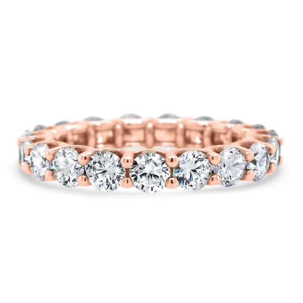Selene Claw Set Eternity Ring | Noah James Jewellery.
